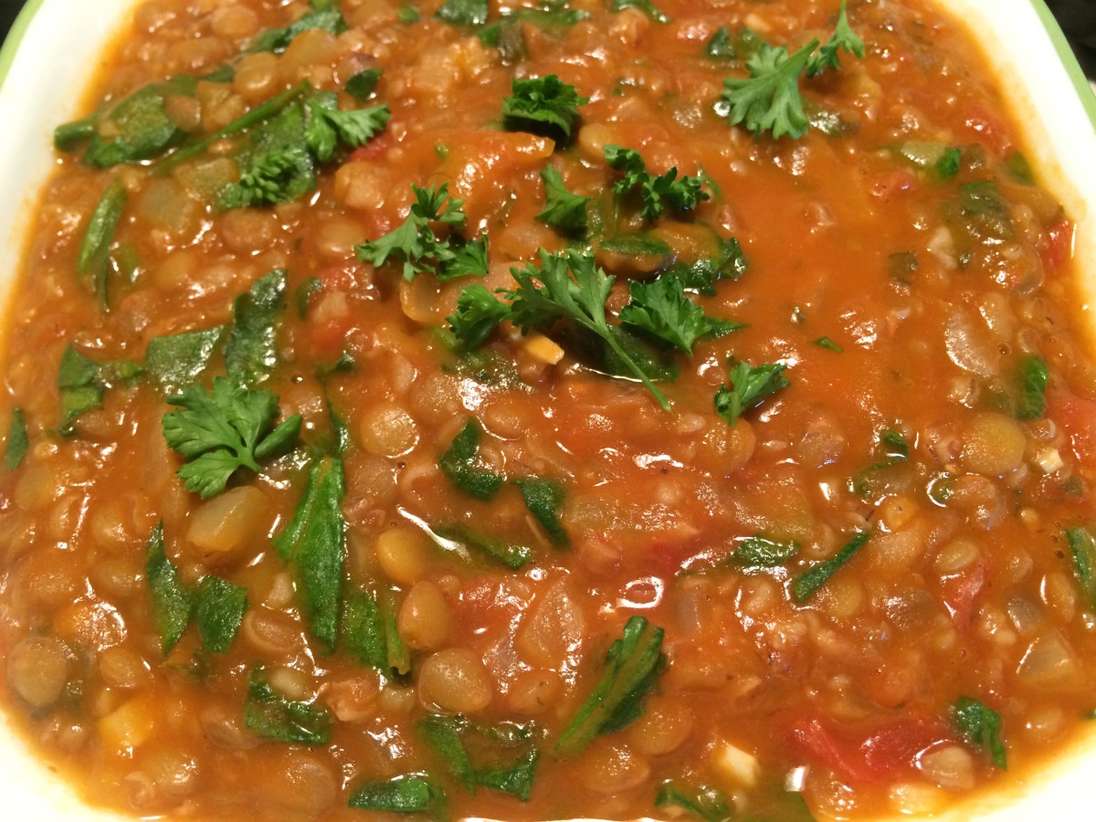 Lentil spinach soup deals